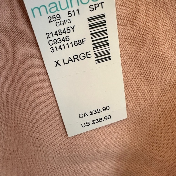 Maurice’s sweatshirt. Brand new with tags. Size xl ❤️🩷 - Picture 2 of 5